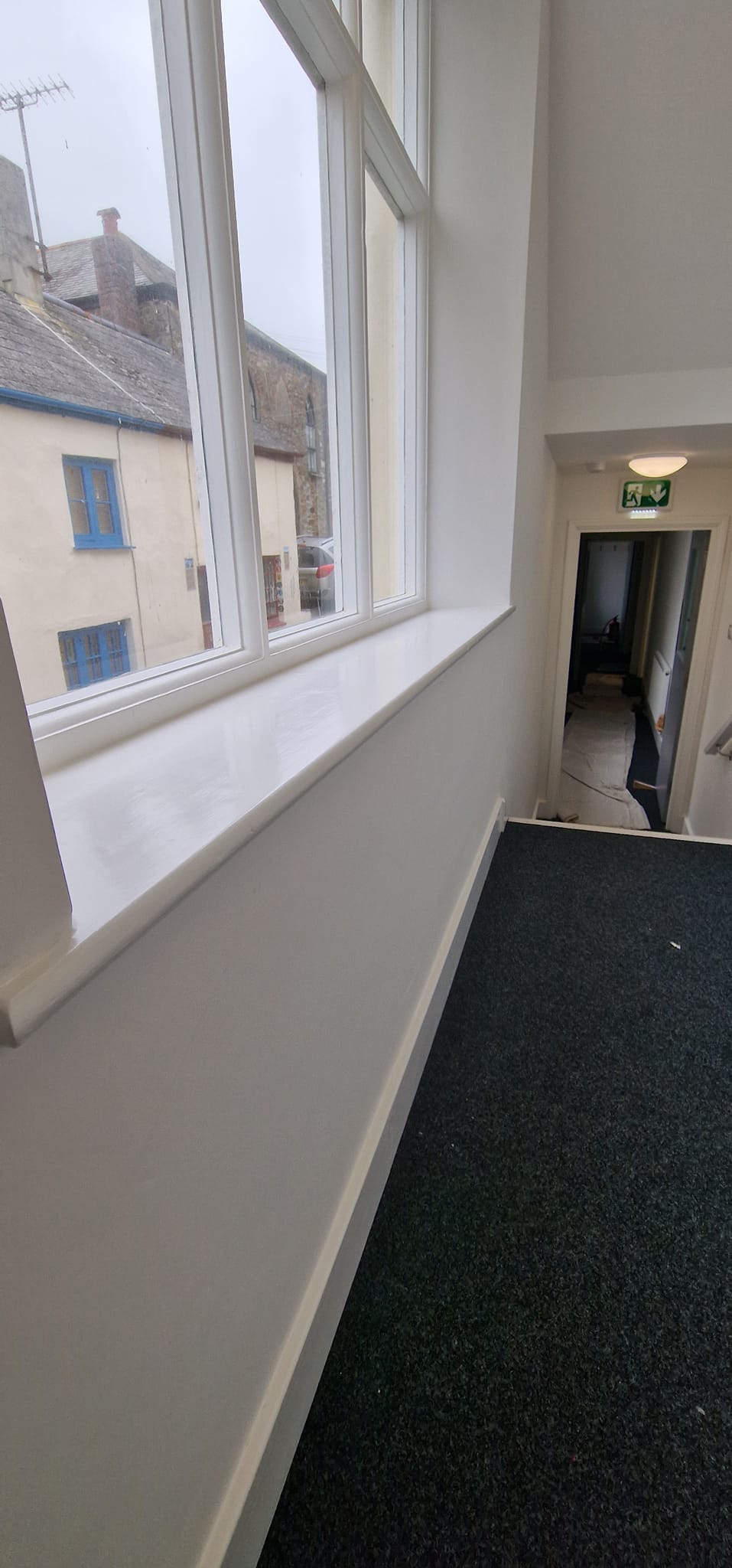 painting an office interior