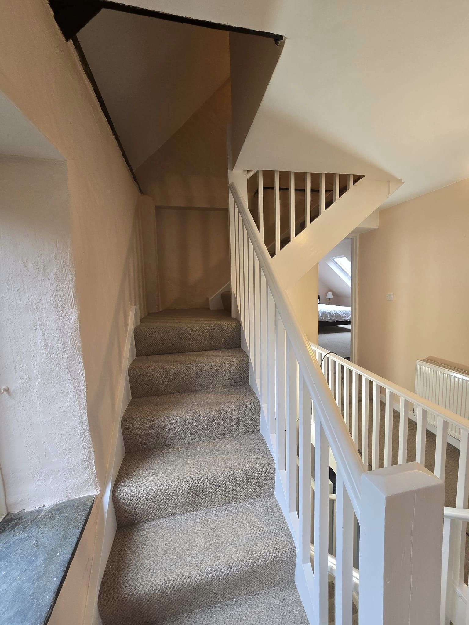 painted stairway