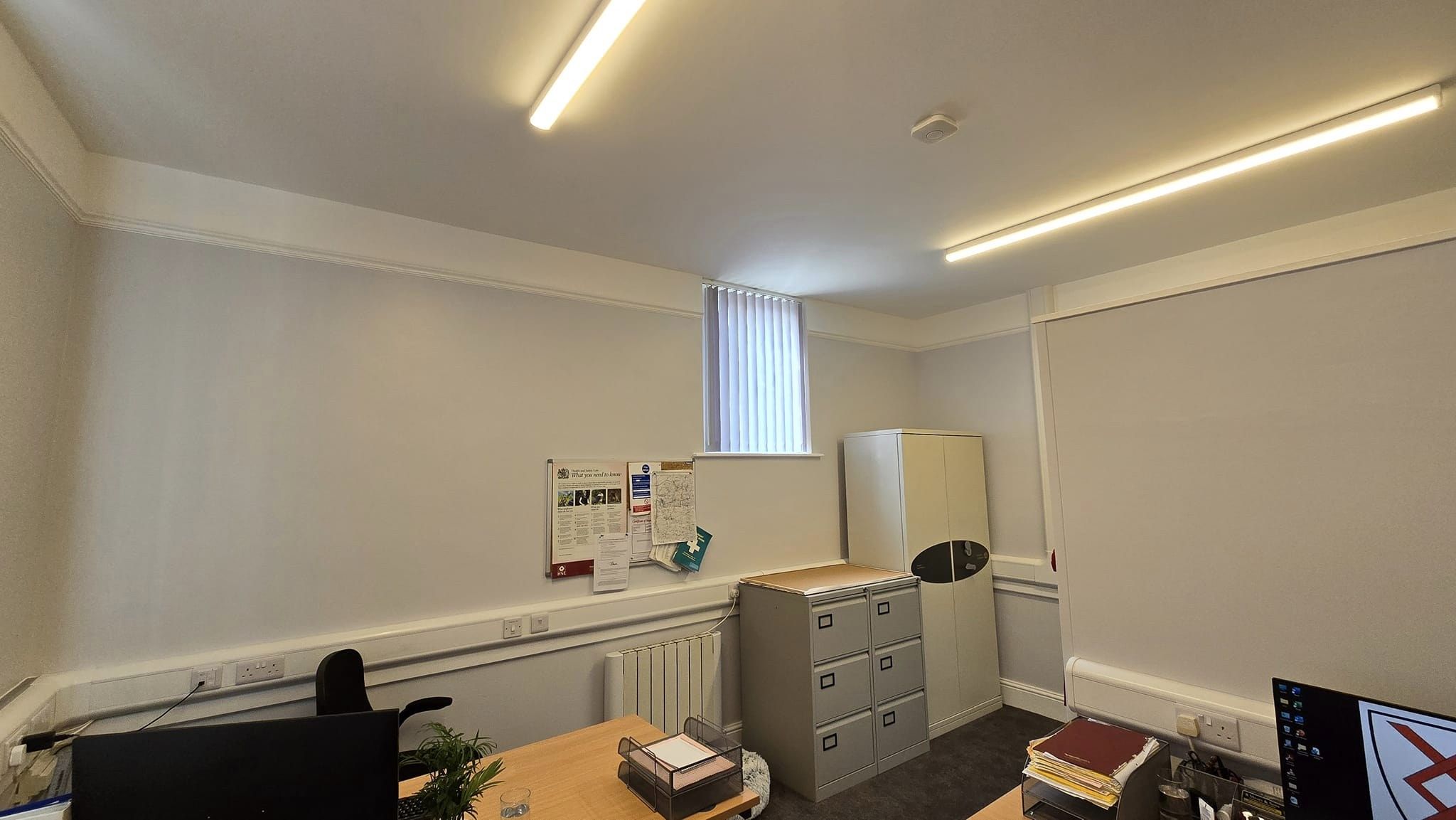 painted office